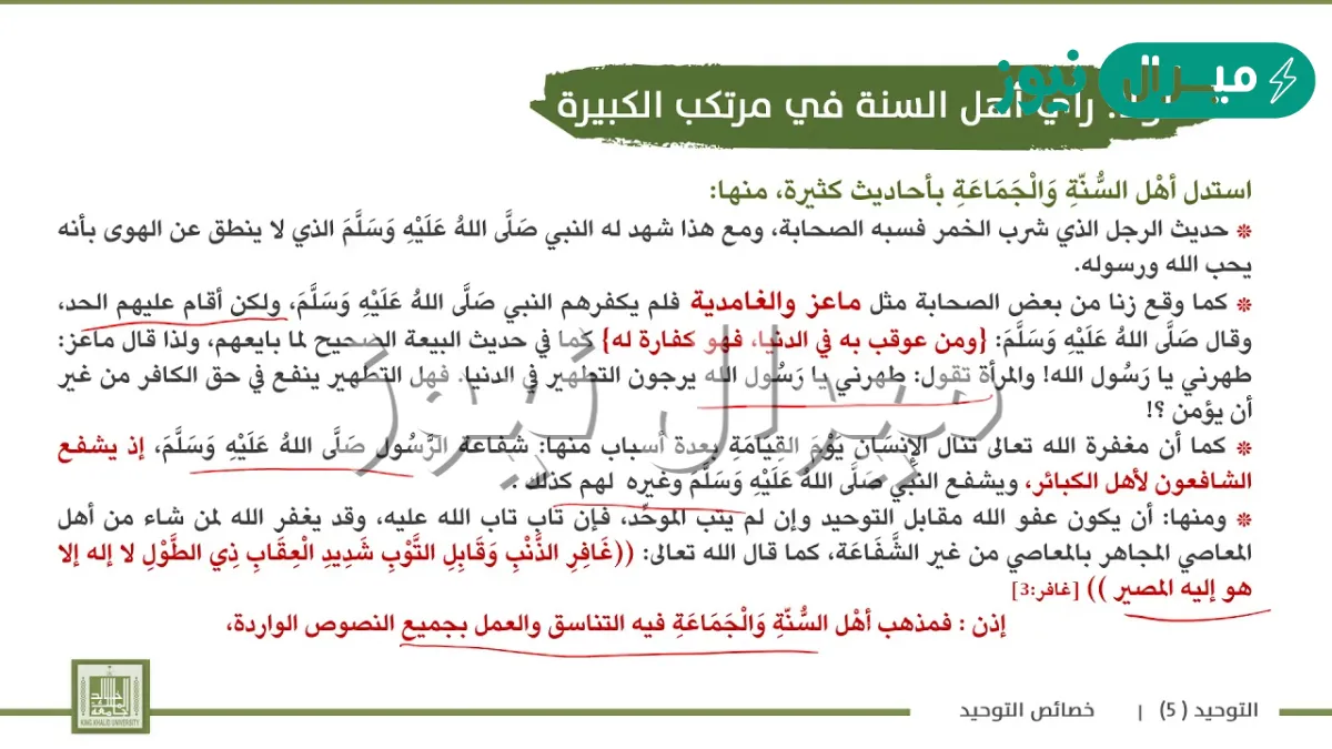 حكم مرتكب الكبيرة عند الخوارج