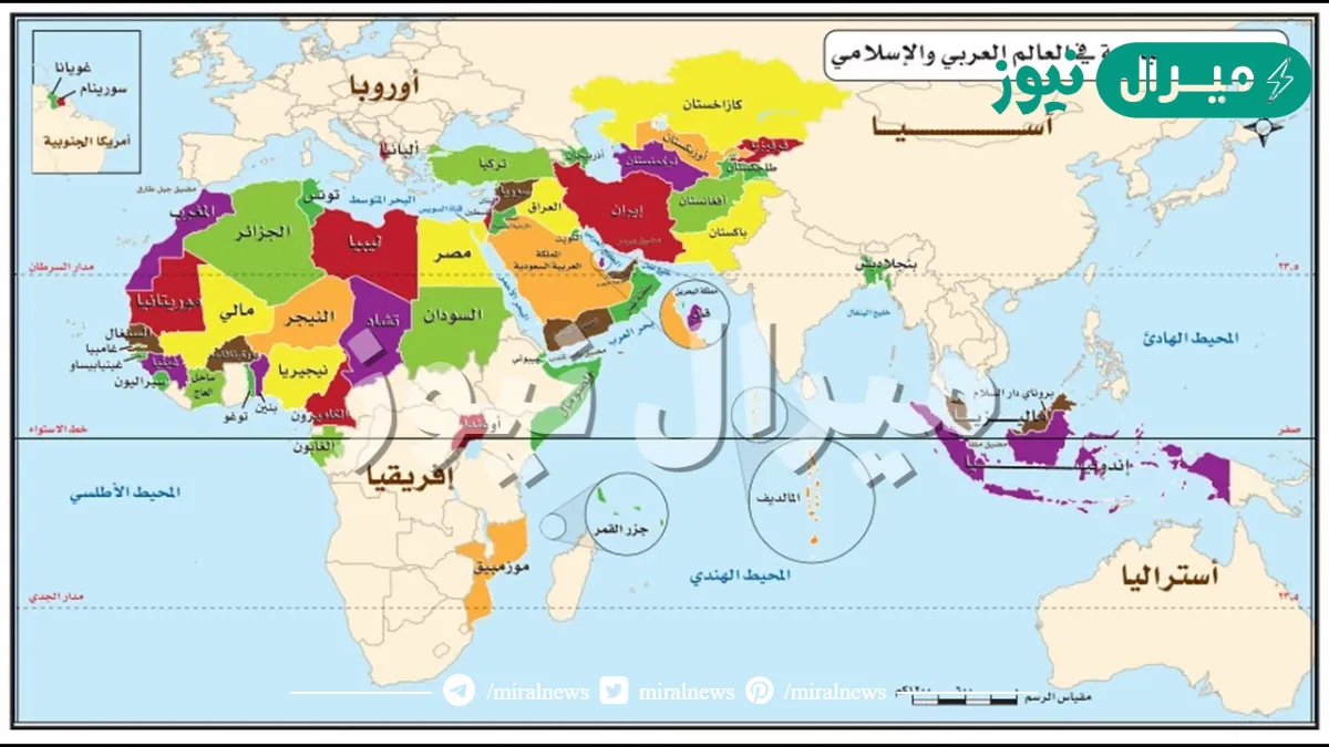 عدد الوحدات السياسية في العالم العربي