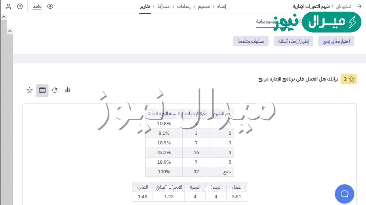 كيف احسب نسبتي في المتوسط