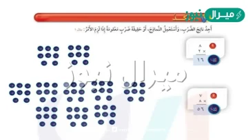 كيف يساعدني نمط جدول الضرب على ايجاد ناتج الضرب