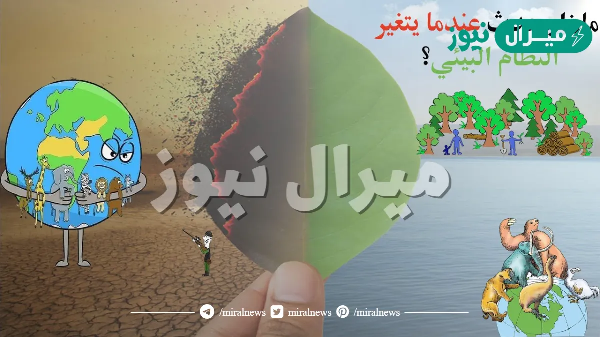 ماذا يحدث عندما يتغير النظام البيئي