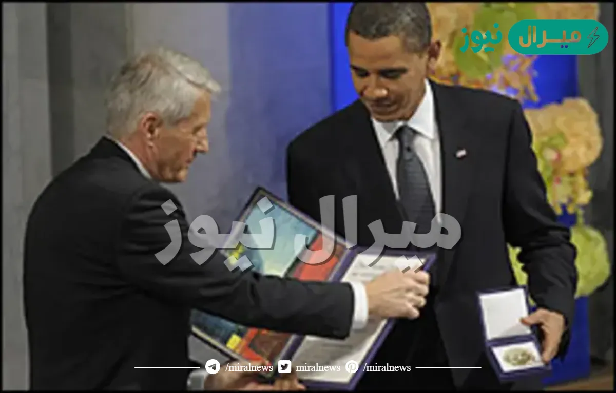 متى فاز اوباما بجائزة نوبل للسلام
