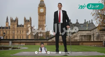 من هو اطول رجل بالعالم