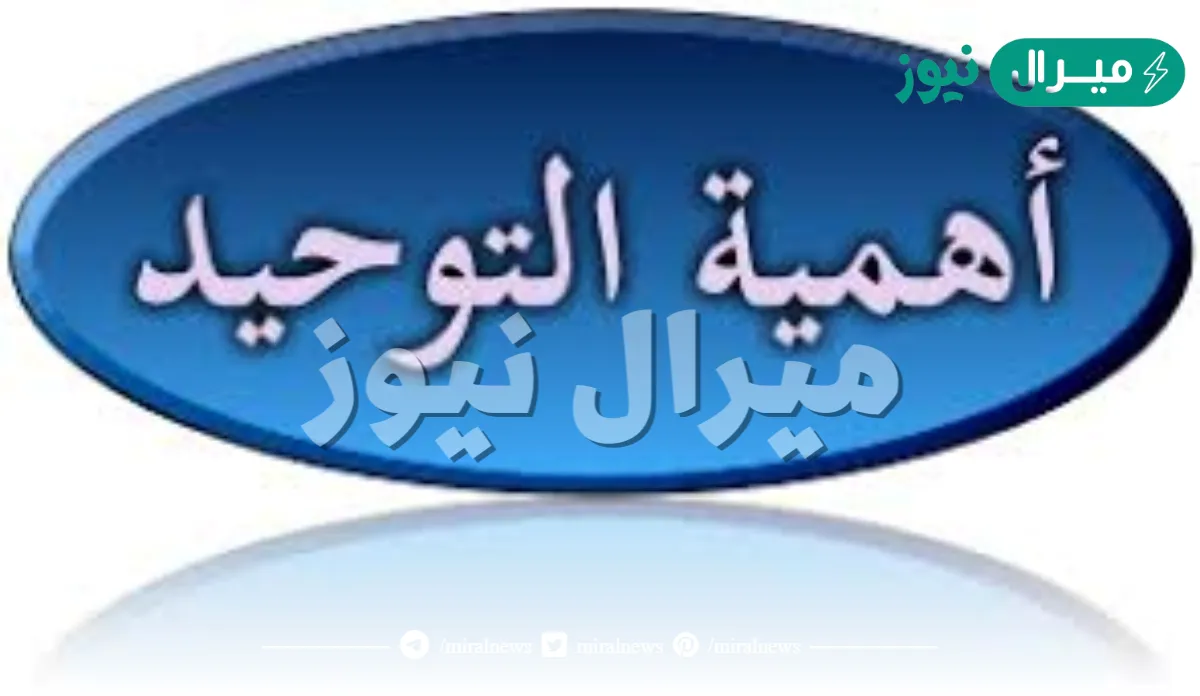 استنتج الامور الثالث من الامور التي تتجلى فيها اهمية التوحيد ؟