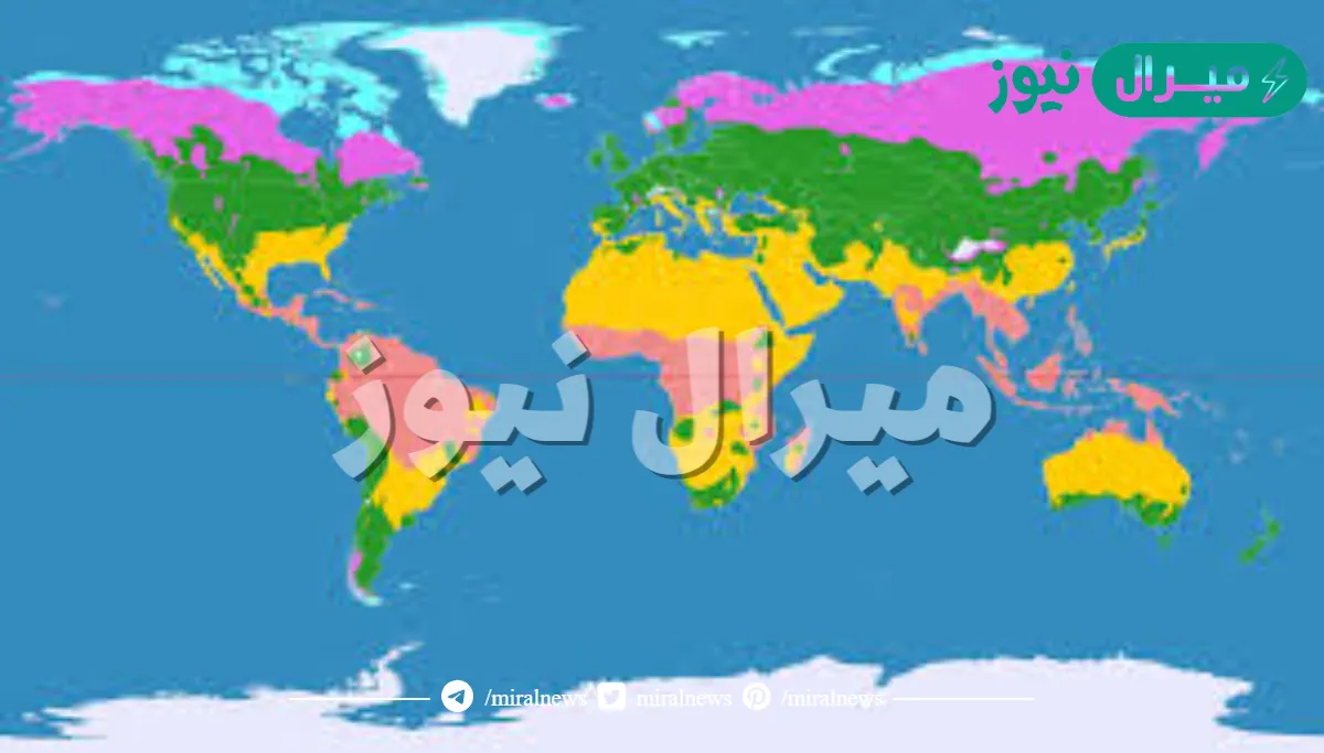 الاقليم الذي يرتبط وجوده بالمناطق الرطبه الغزيره الامطار هو