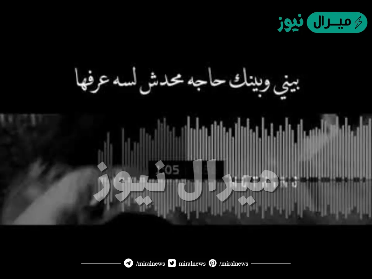 بيني وبينك حاجه محدش لسه عارفها كلمات