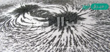 تسمى المنطقة التي تظهر فيها آثار القوة المغناطيسية حول المغناطيس