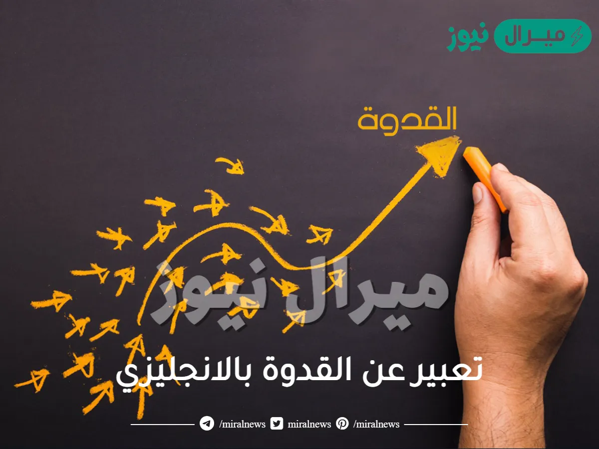 تعبير عن القدوة بالانجليزي