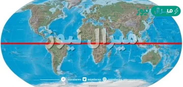 تكون درجة الحرارة منخفضة عند خط الاستواء