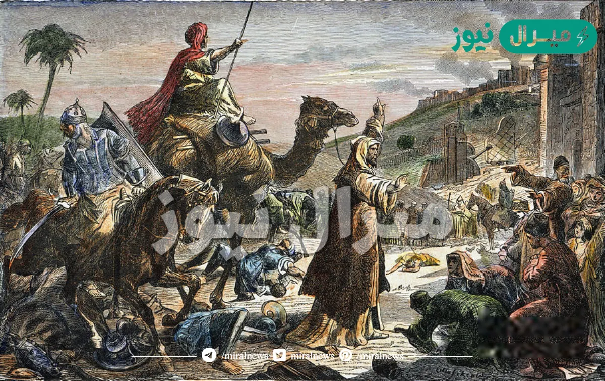 جاء الفتح الإسلامي لفلسطين زمن الخليفة