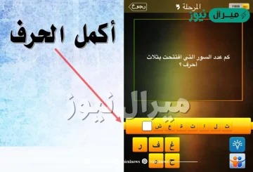 كم عدد السور التي بدأت بثلاث حروف