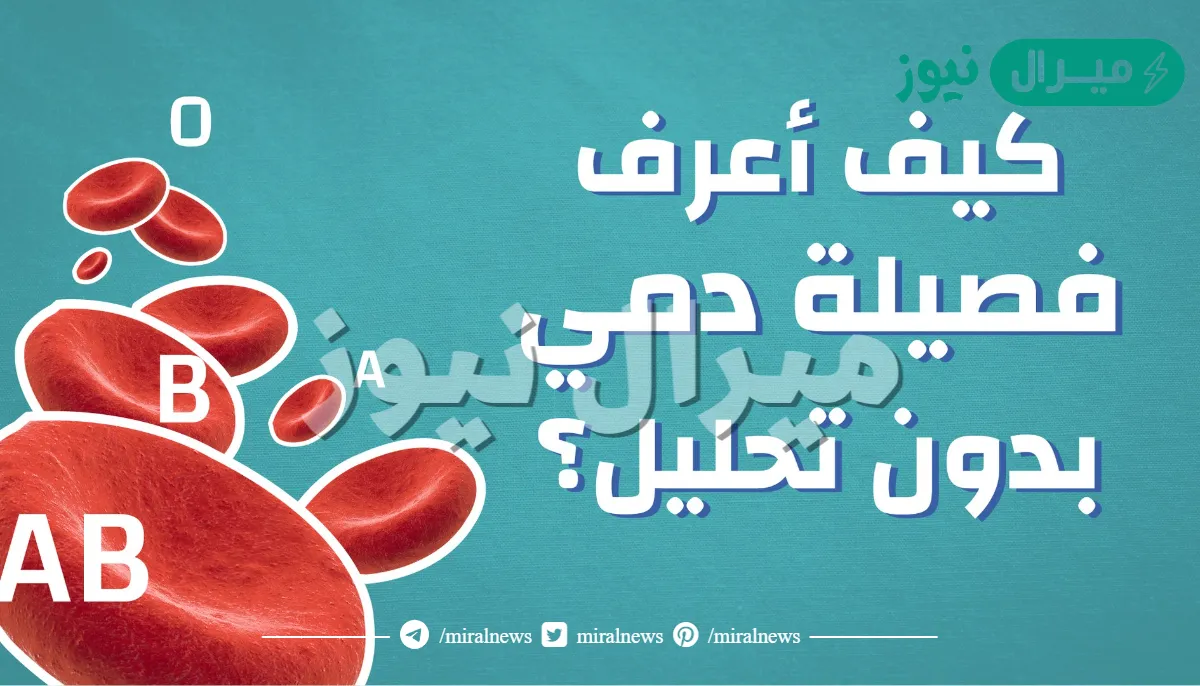 كيف اعرف فصيلة دمي من رقم الهوية السعودية