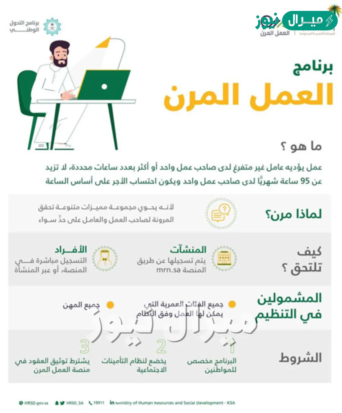 ما هو العمل المرن