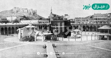 متى كسيت الكعبه للمره الاولى