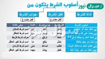 مثال على اسلوب الشرط