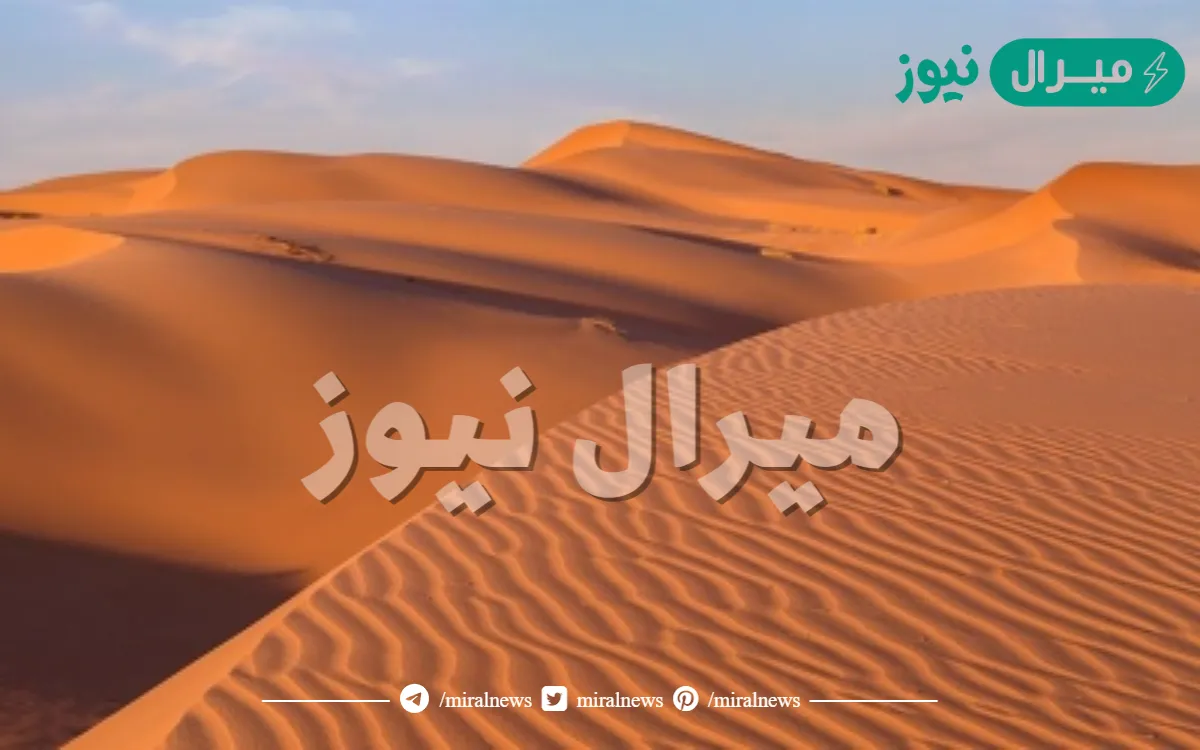 مناخ الربع الخالي هو