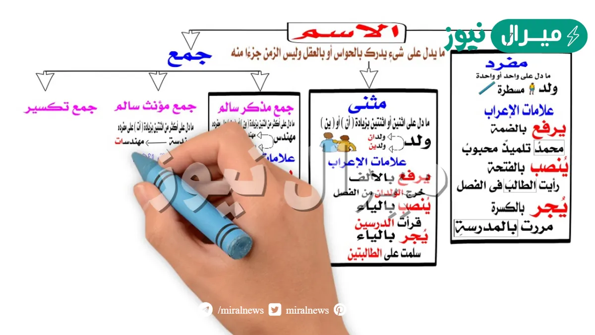 يجر الاسم المفرد ب
