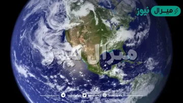 شكل الأرض كامل الاستدارة.