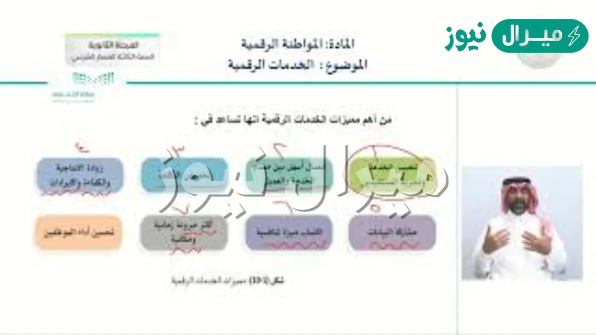 من مميزات الخدمات الرقمية أنها