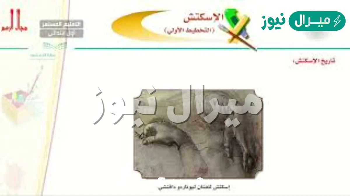 تعريف الإسكتش التخطيط الأولي لأي عمل لكي يكون جميلا الإسكتش مهم لتسجيل فكرة ما هو وسيلة مهمة لحصر الموضوع المنتقى