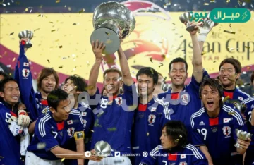 في اي عام فازت اليابان بلقبه الاول في بطوله اسيا