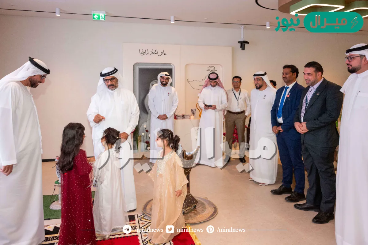 مركز حمدان بن محمد لإحياء التراث  يشارك وزارة الاستثمار احتفالاتها في اليوم الوطني