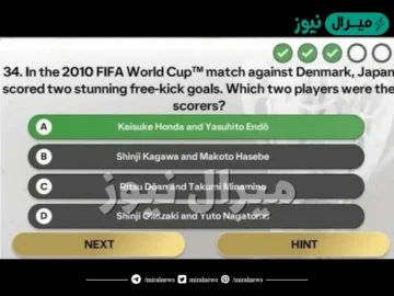 In the 2010 FIFA World Cup  match against Denmark, Japan scored two stunning free-kick goals. Which