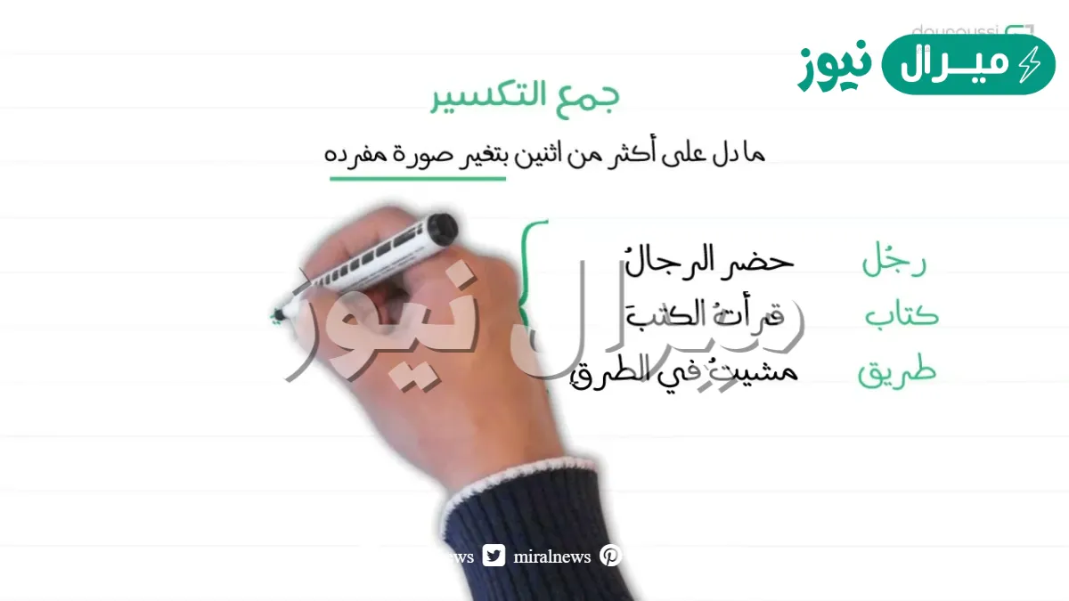 هو ما دل على أكثر من اثنين أو اثنتين، وتغيرت صورة مفرده بعد