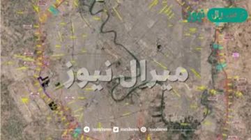خريطة زحامات بغداد اليوم