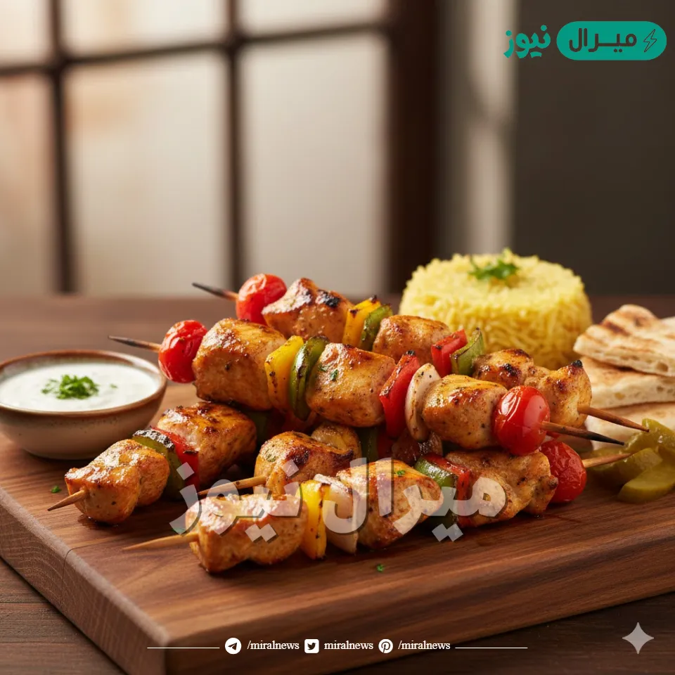 شيش طاووق المحلات في الفرن.. سر اللون الذهبي والطعم المدخن بدون فحم