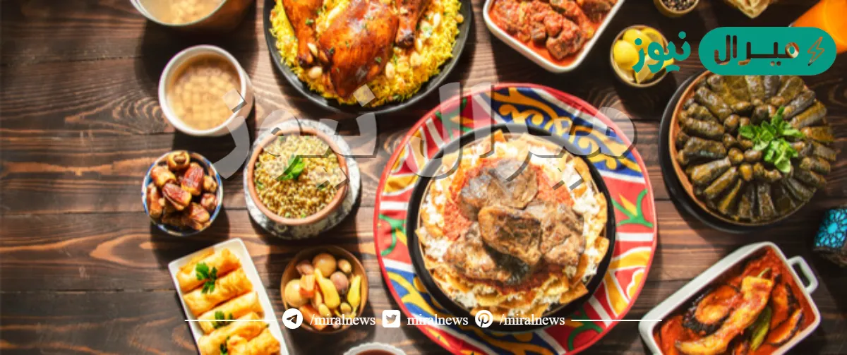 15 يوم بالكامل .. قائمة جدول فطار وسحور رمضان