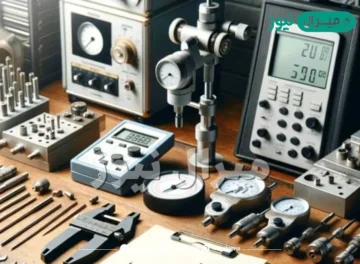 من خطوات ضبط قراءة التدريج لجهاز قياس ما، معايرة صفر الجهاز