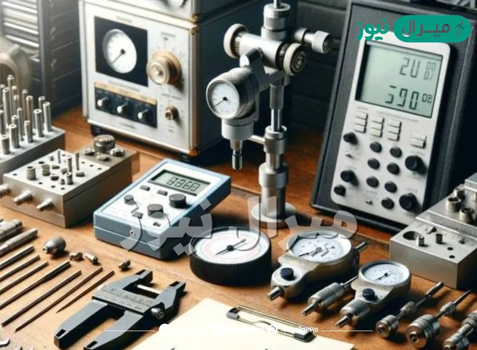 من خطوات ضبط قراءة التدريج لجهاز قياس ما، معايرة صفر الجهاز