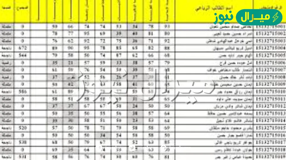 HERE رابط الاستعلام عن نتائج الثالث المتوسط الخارجي PDF بالمحافظات العراقية moedu.gov.iq نتيجة الصف ثالث متوسط الرابط الرسمي