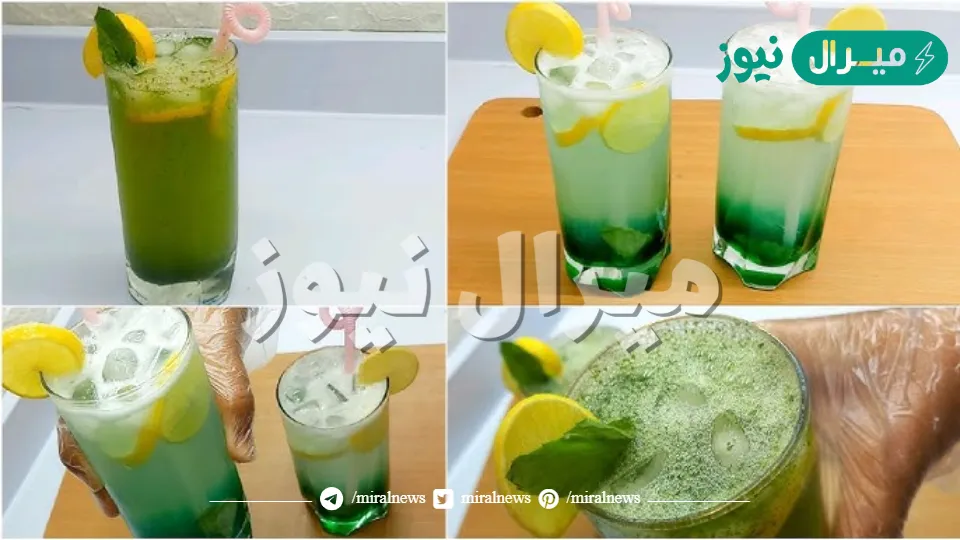 أحلي طريقة عمل عصير الليمون بالنعناع المثلج الفريش المنعش بمذاق شهي