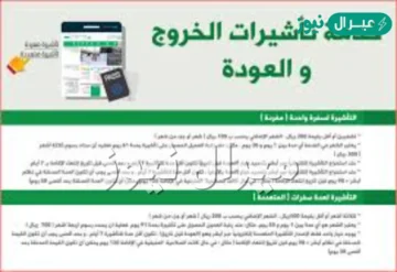 استخراج تأشيرة الدخول والخروج من السعودية وما هي الشروط بالتفاصيل