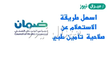 استعلام عن التأمين الصحي من مجلس الضمان “chi. gov.sa” برقم الجواز