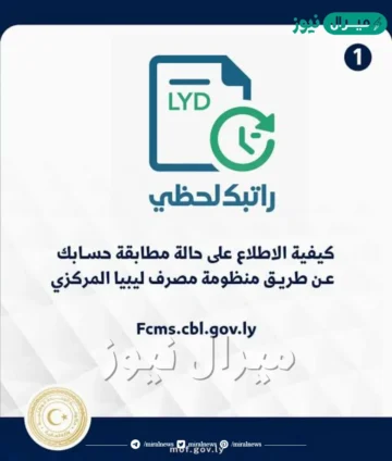 رابط راتبك لحظي الرابط fcms cbl gov ly