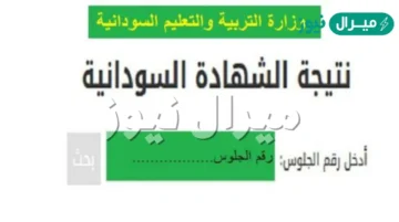 كيفية استخراج نتيجة الشهادة السودانية من النت