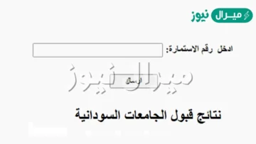 نتيجة قبول الجامعات السودانية عبر رابط نتيجة القبول لمؤسسات التعليم العالي وزارة التعليم العالي والبحث العلمي