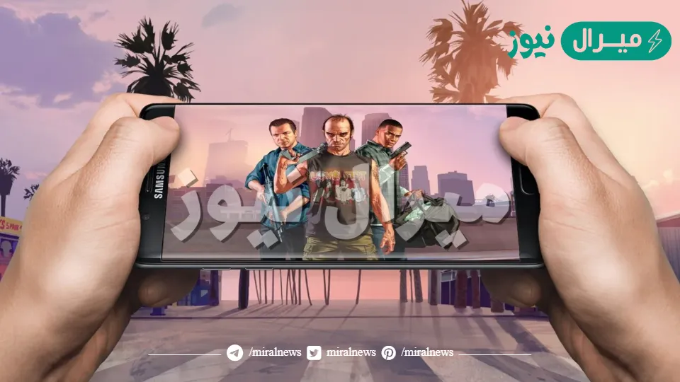 أسرع طريقة تحميل لعبة جاتا 5 للاندرويد بضغطة واحدة حملها على جوالك gta 5
