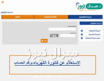 اعرف قيمة فاتورة الكهرباء الشهر الجديد مجانا 100% من الهاتف