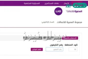 الاستعلام عن فاتورة التليفون الأرضي وطرق السداد وباقات وي الجديدة