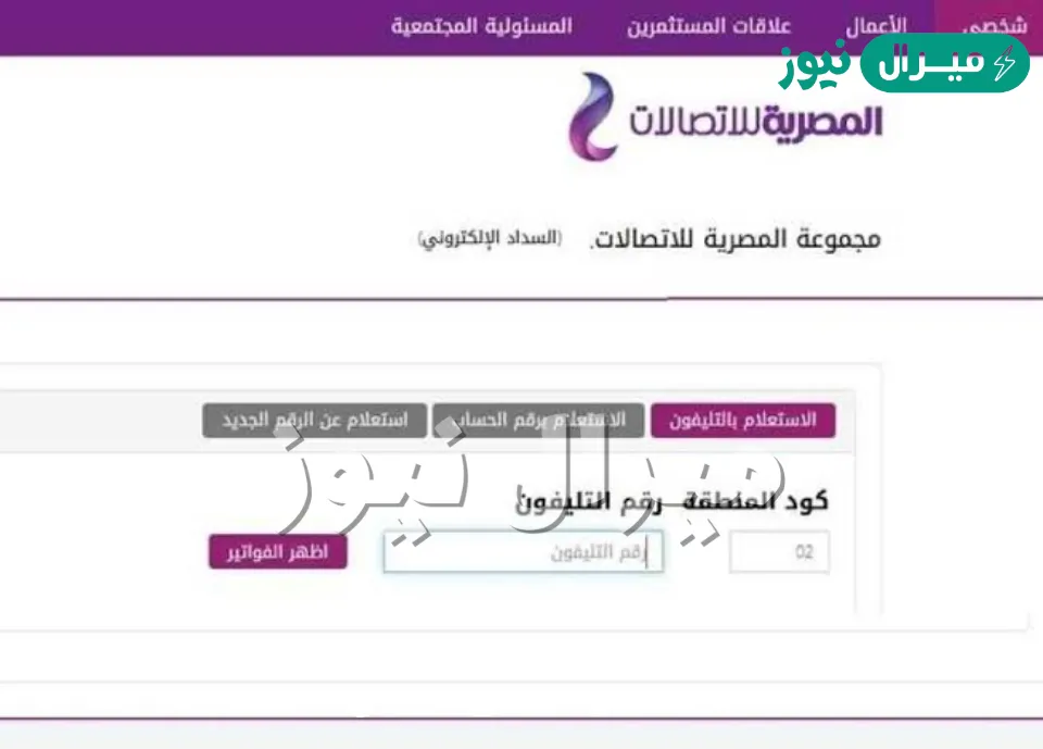 الاستعلام عن فاتورة التليفون بأكثر من طريقة وتجنب الغرامة وقطع الخط