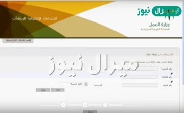 الاستعلام عن نطاق المؤسسة برقم الهوية