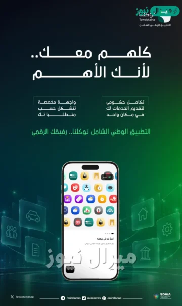 رقم خدمة عملاء توكلنا المجاني الموحد للتواصل مع الدعم الفني
