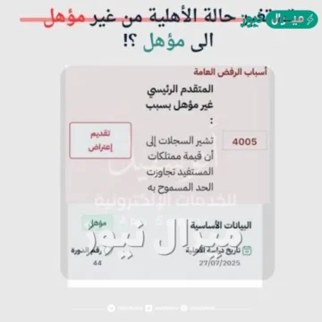 طريقة حل مشكلة غير مؤهل بالضمان الاجتماعي