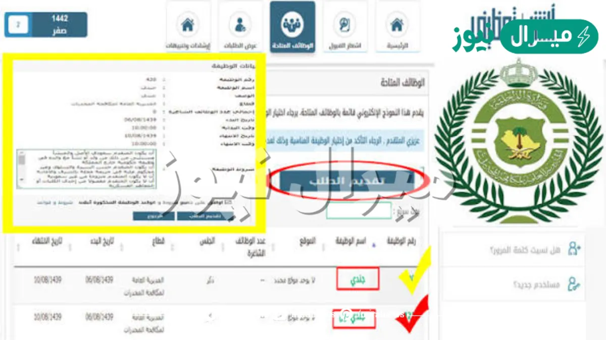 سلم رواتب مكافحة المخدرات وشروط الانضمام للوظائف الشاغرة