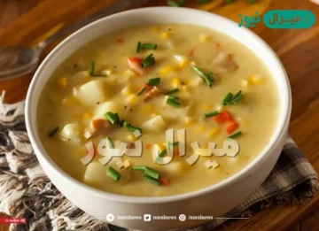 للتدفئة في الشتاء اعملي شوربة الدجاج بالبطاطس بطعم رائع وشكل صحي