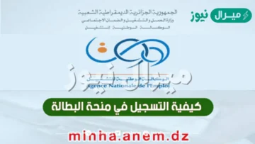 هنا .. رابط التسجيل في منحة البطالة minha.anem.dz الوكالة الوطنية الجزائر